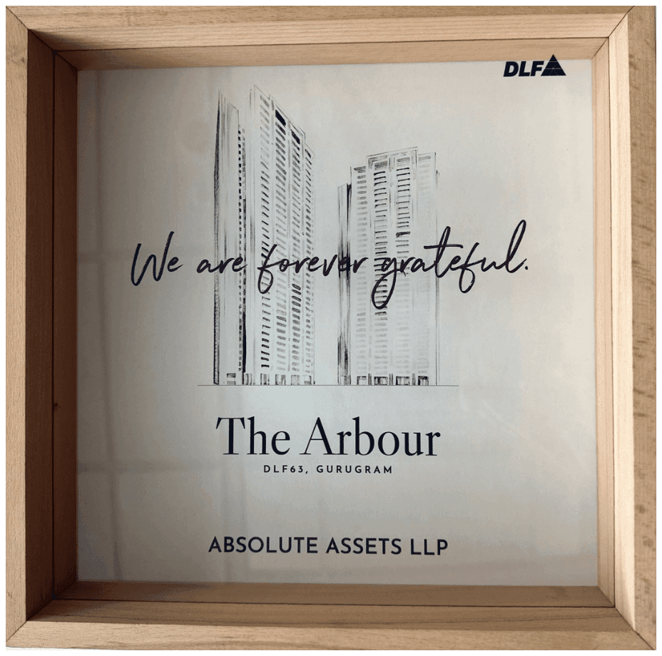 DLF The Arbour recognition for Absolute Assets