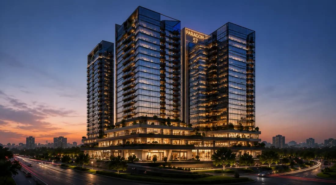 Smartworld One DXP premium residential towers