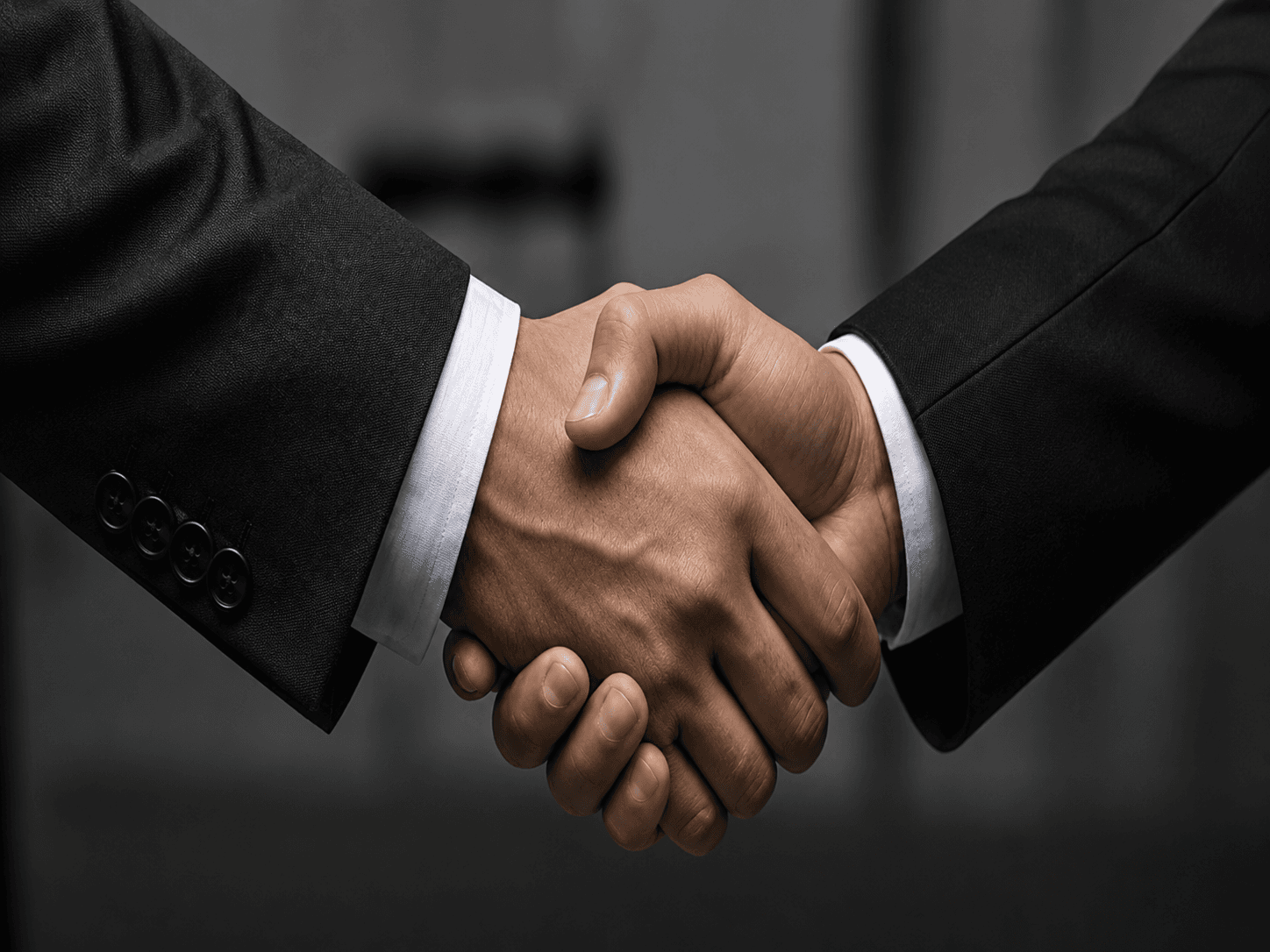 Business partnership meeting
