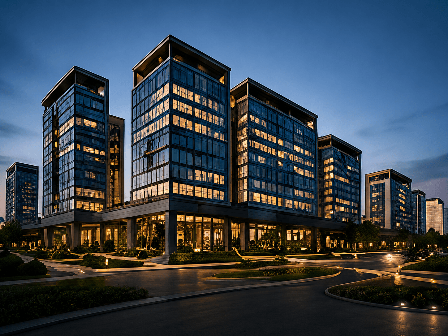 Premium office towers