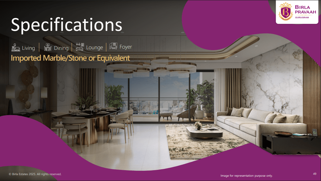 Birla Pravaah Specification