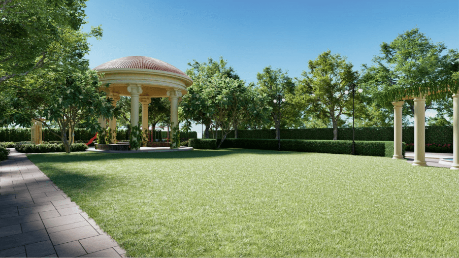 Paras Florett Green Ground